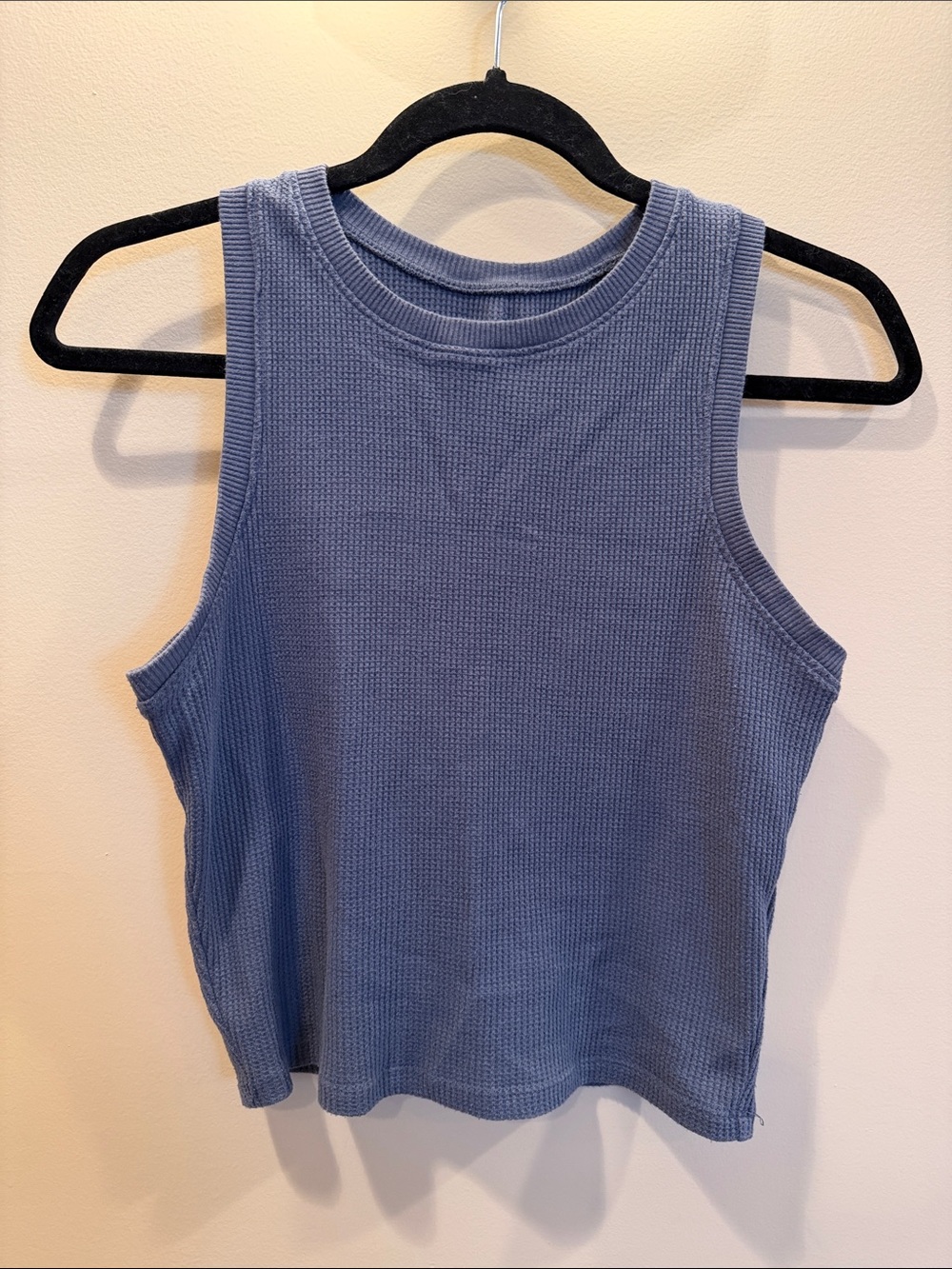 Hollister Ribbed Tank Top - Slate Blue